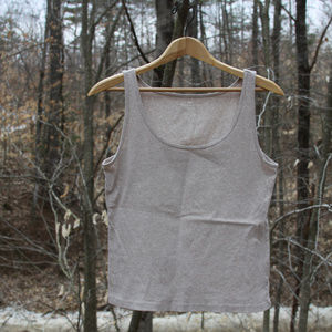 Scoop-neck tank - 100% Cotton